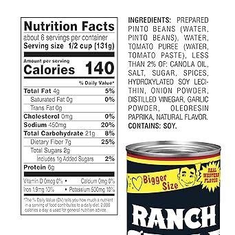 Amazon.com : Ranch Style Beans, Canned Beans, 26 oz : Cd ...