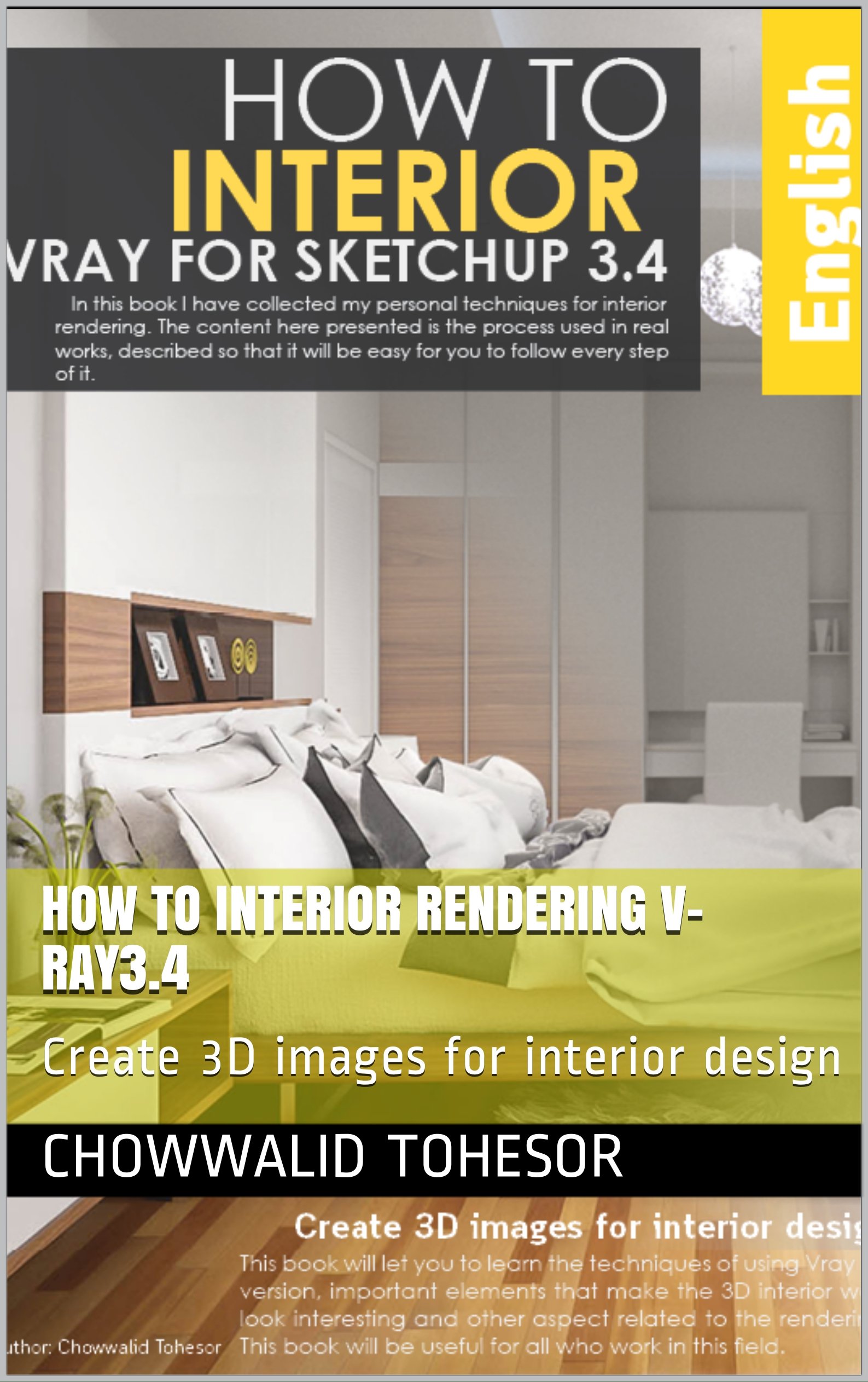 How to Interior Rendering V-ray3.4: Create 3D images for interior design