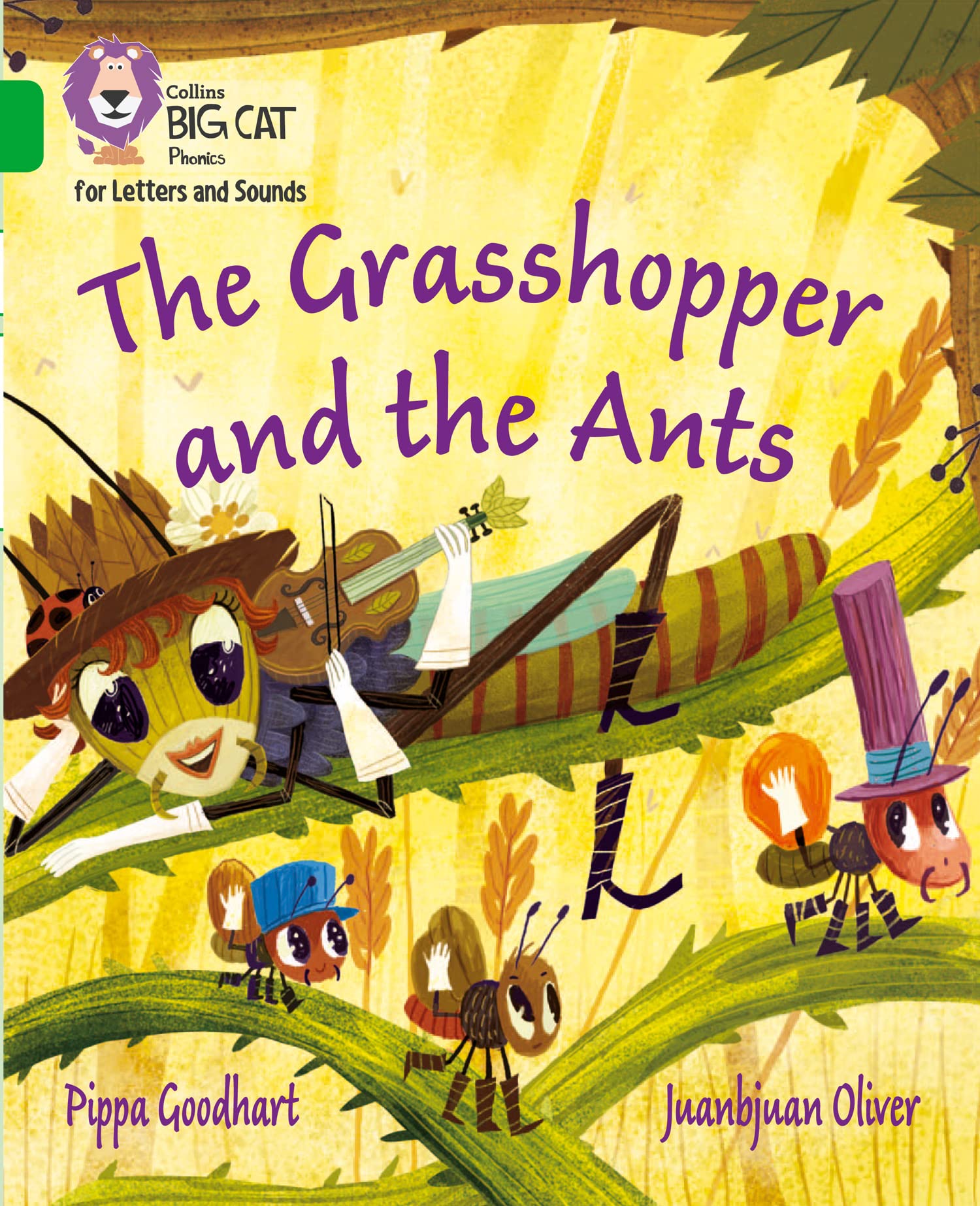 The Grasshopper and the Ants: Band 05/Green (Collins Big Cat Phonics for Letters and Sounds)