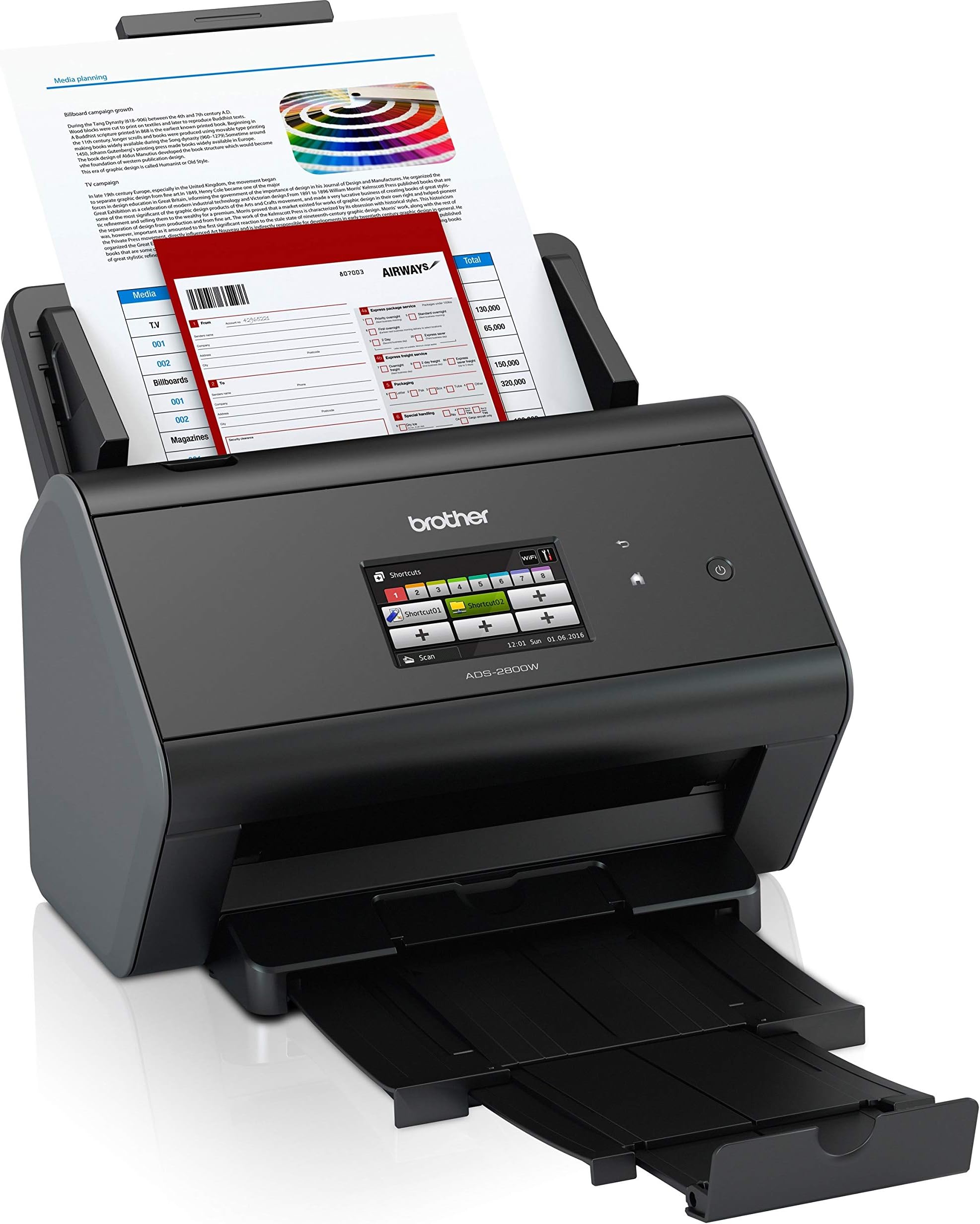 multi sheet scanner printer