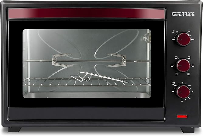 G3 Ferrari G10077 Il Moro 60 Forno Elettrico Ventilaro con Luce e  Girarrosto, Capacità 60 Litri, 2000 W : Amazon.it: Casa e cucina