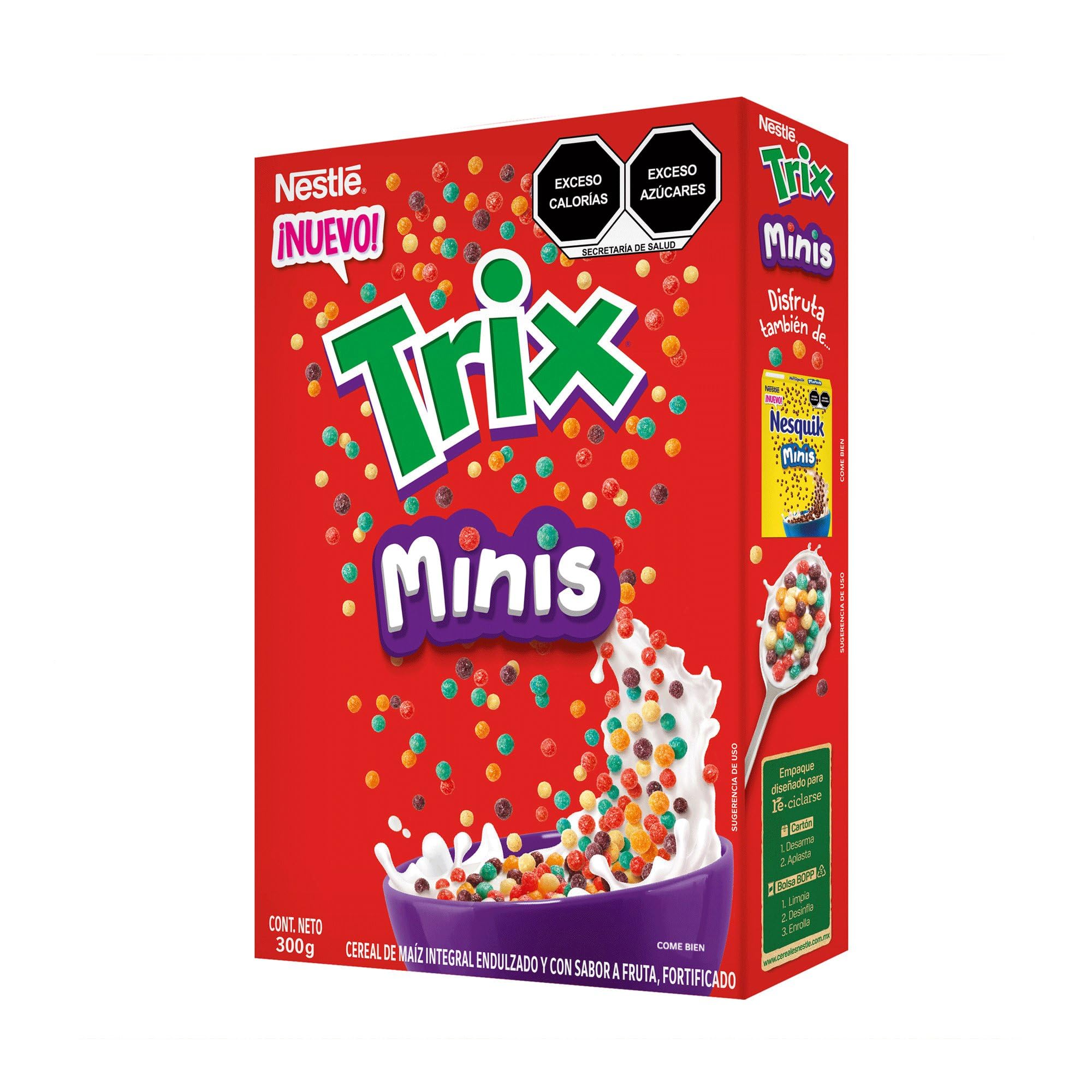 Trix Mexican Caja De Cereales Trix Trix Cereal Tetris 30g