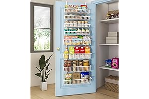 8-Tier Laundry Hanging Rack Over the Door