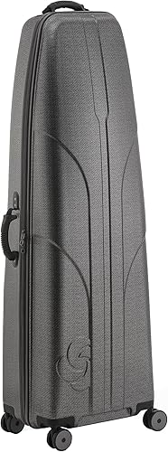 Samsonite Tour Deluxe - Funda rígida para golf, bolsa de viaje de golf, carcasa ABS ligera y duradera, ruedas multidireccionales de 360 grados