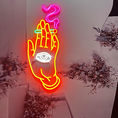 Miniatura 7 de Letrero de neón, letreros LED de neón para decoración de pared, letreros iluminados para decoración de habitación, cuarto de juegos, fiesta, club,