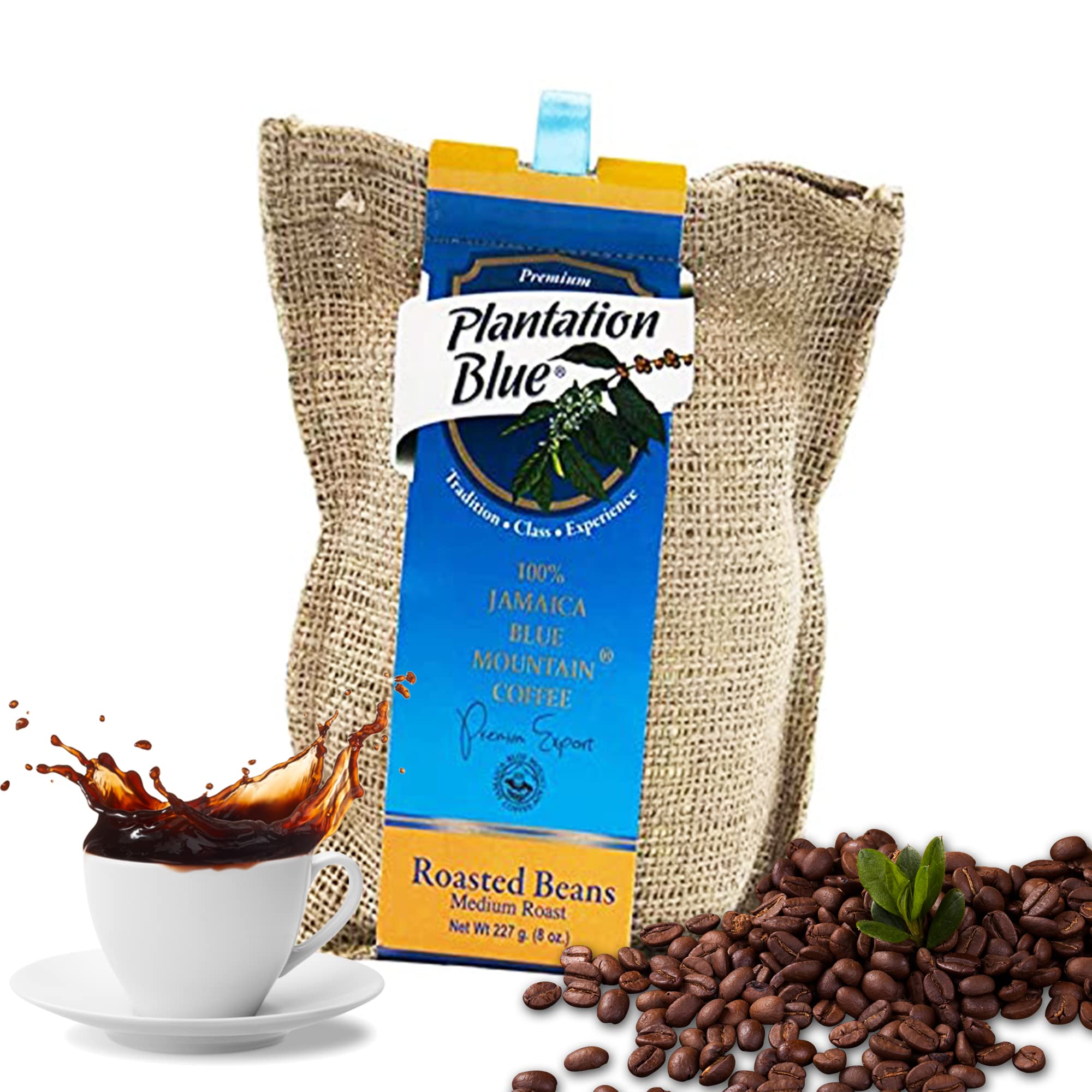 Buy 100 Blue Mountain Coffee Medium Roast Whole Beans from Jamaica