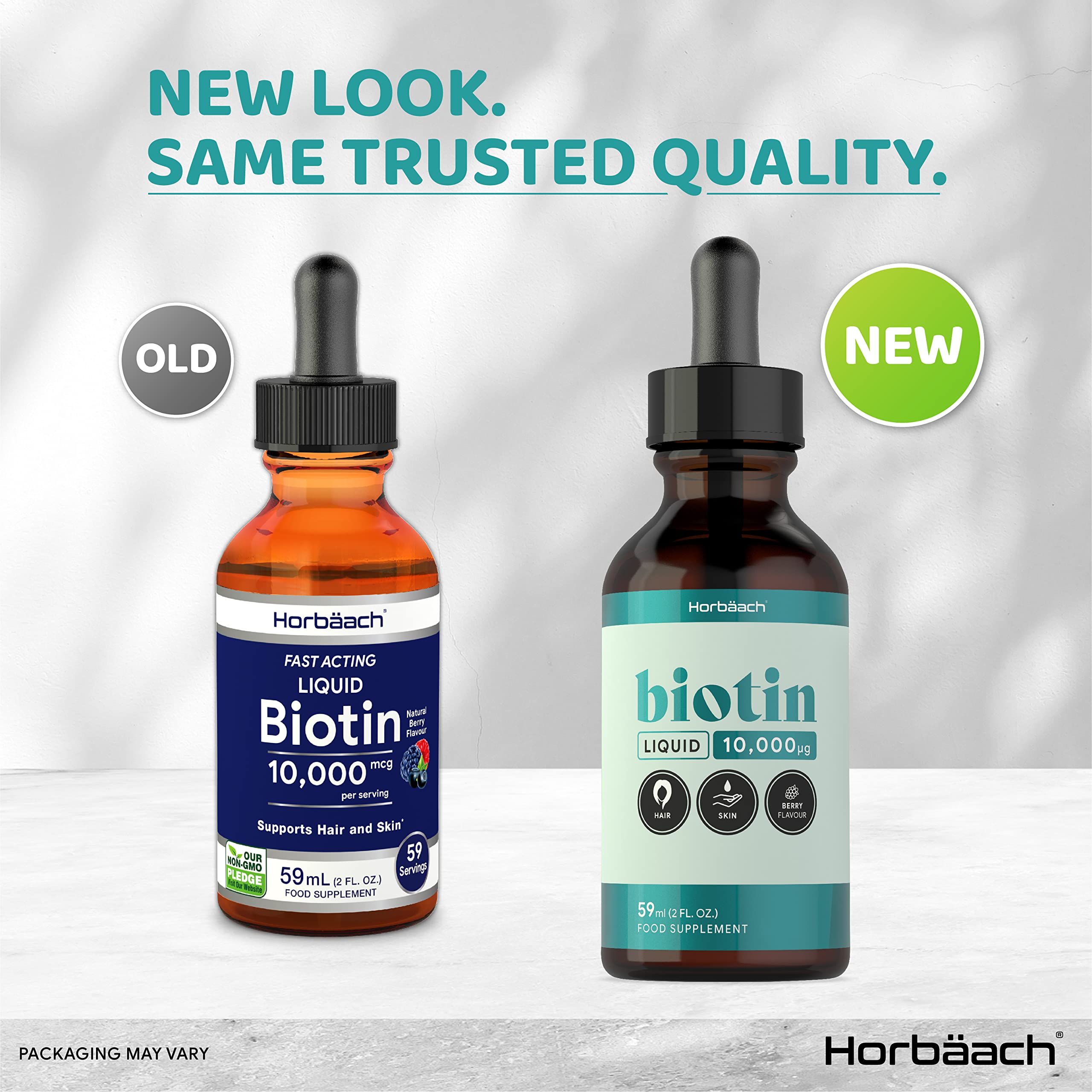 Buy Biotin Hair Growth Supplement 10000 mcg Liquid Drops 59 ml