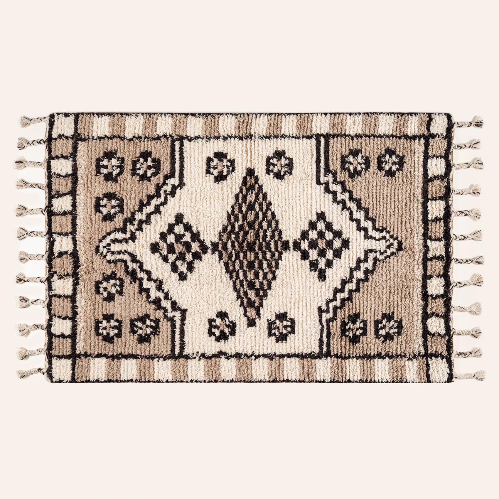 Jaıpur Yün Halı 120x180 Cm Bej