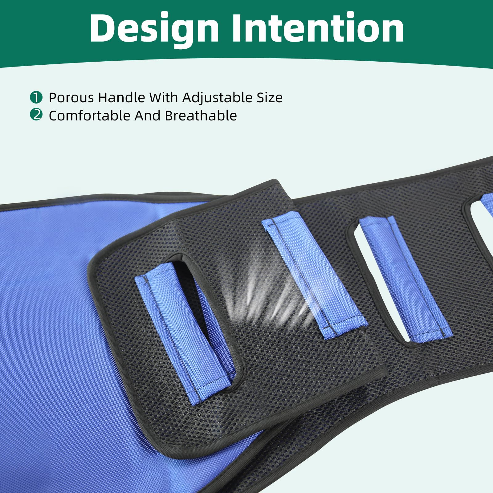 Imbracatura di trasferimento per anziani,Cuscino da letto con manici,Ampia cintura per pazienti costretti a letto,Cintura per andatura per infermieristica Turn Assist Device