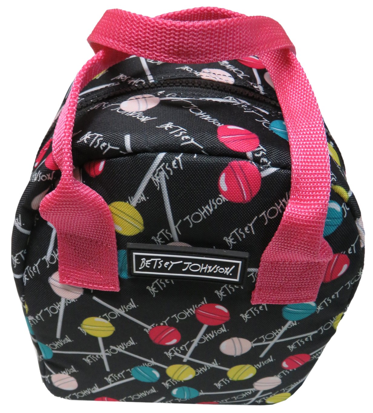 Betsey Johnson Insulated Lunch Tote Black Lollipop Desertcart INDIA