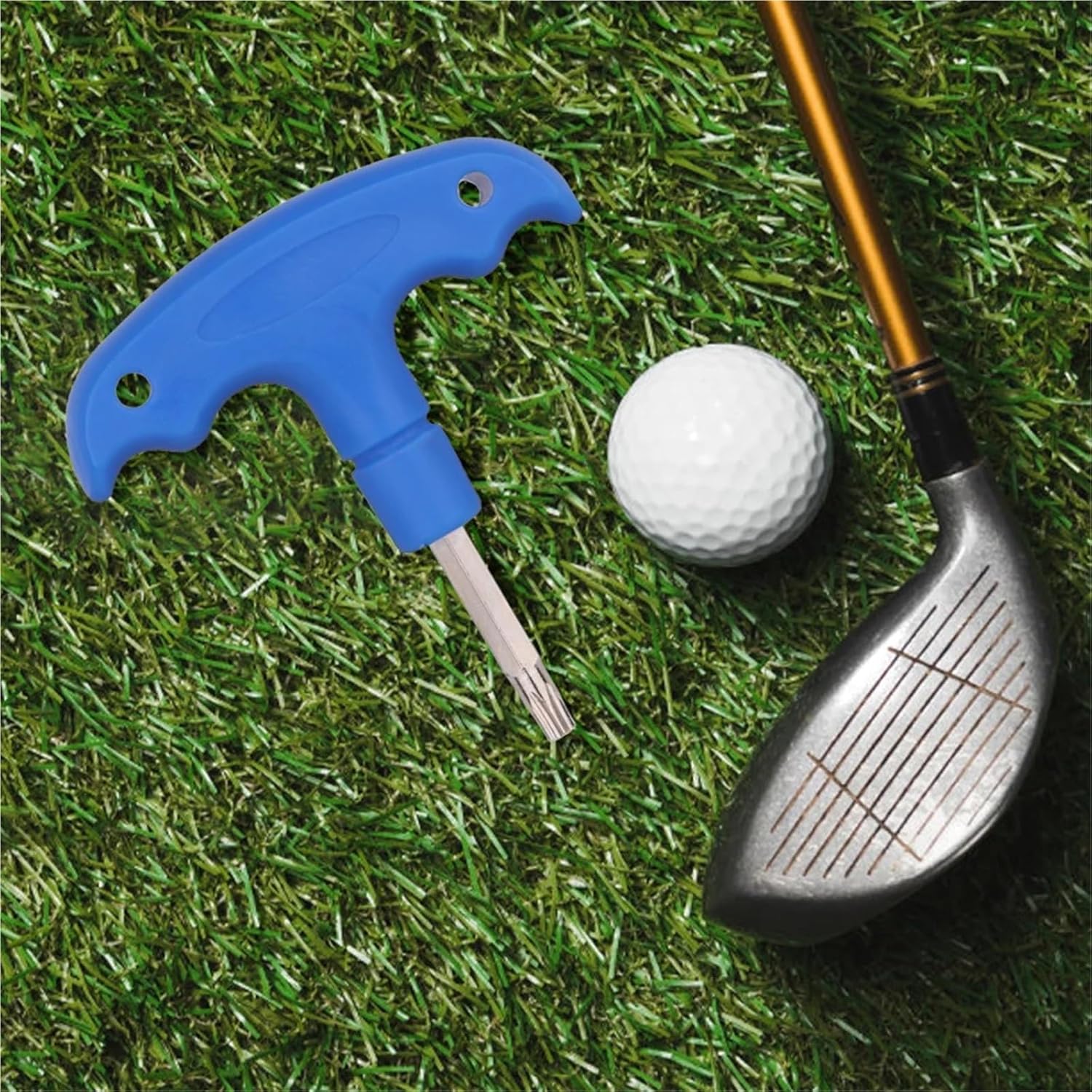 15 PCS Golf Club Wrenches Tools Stainless Steel Head Adjustment Tool With Plastic Handle(T15)