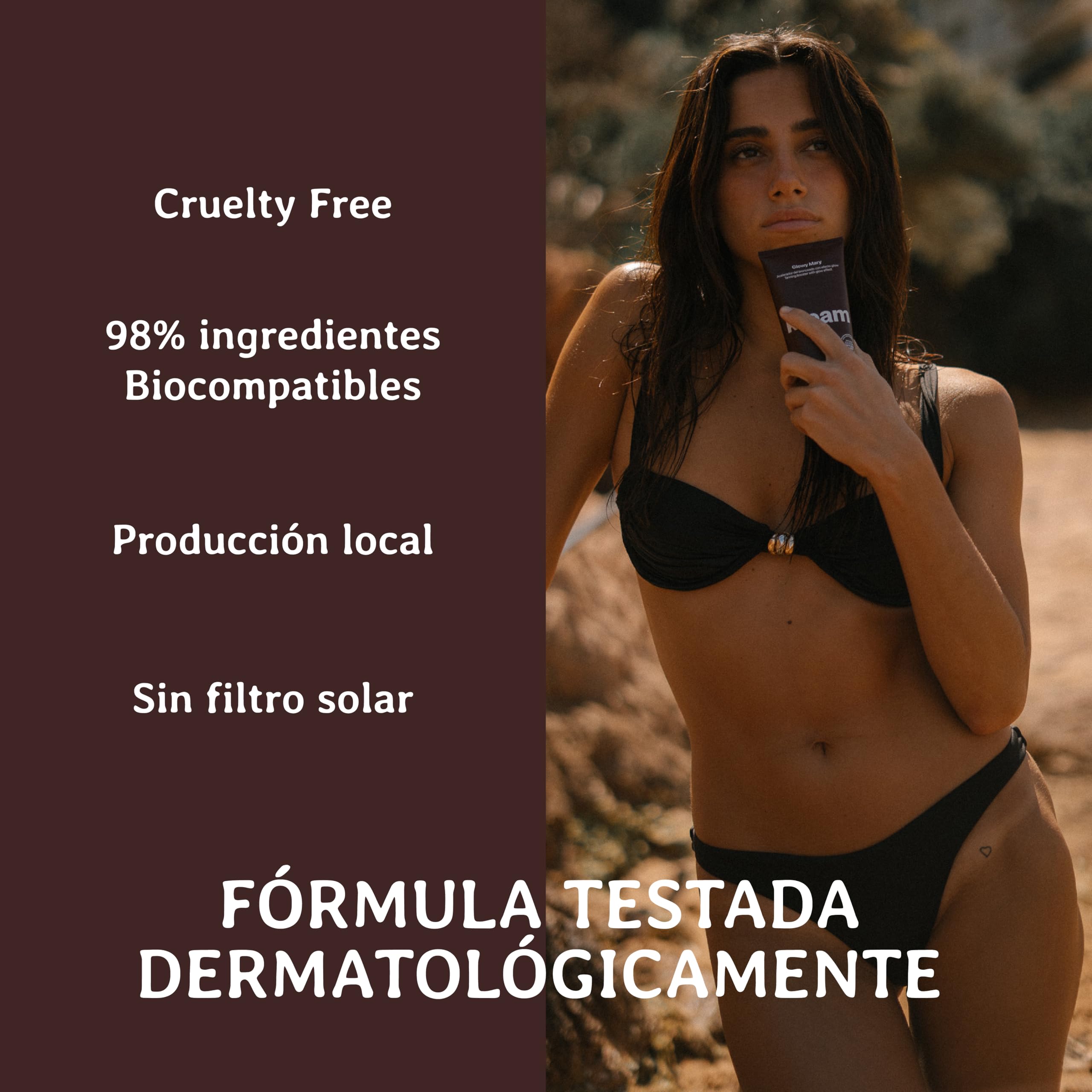 KREAM Glowy Mary Crema Aceleradora del Bronceado 200 ml