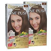 Vista 1 de Bigen One Push 3 Marrón Claro - Paquete de 2