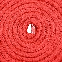 Vista 9 de Maydahui Cuerda larga de algodón de 32 pies (32.8 ft), suave, multiusos, lavable, fuerte, duradera, color rojo, negro y morado