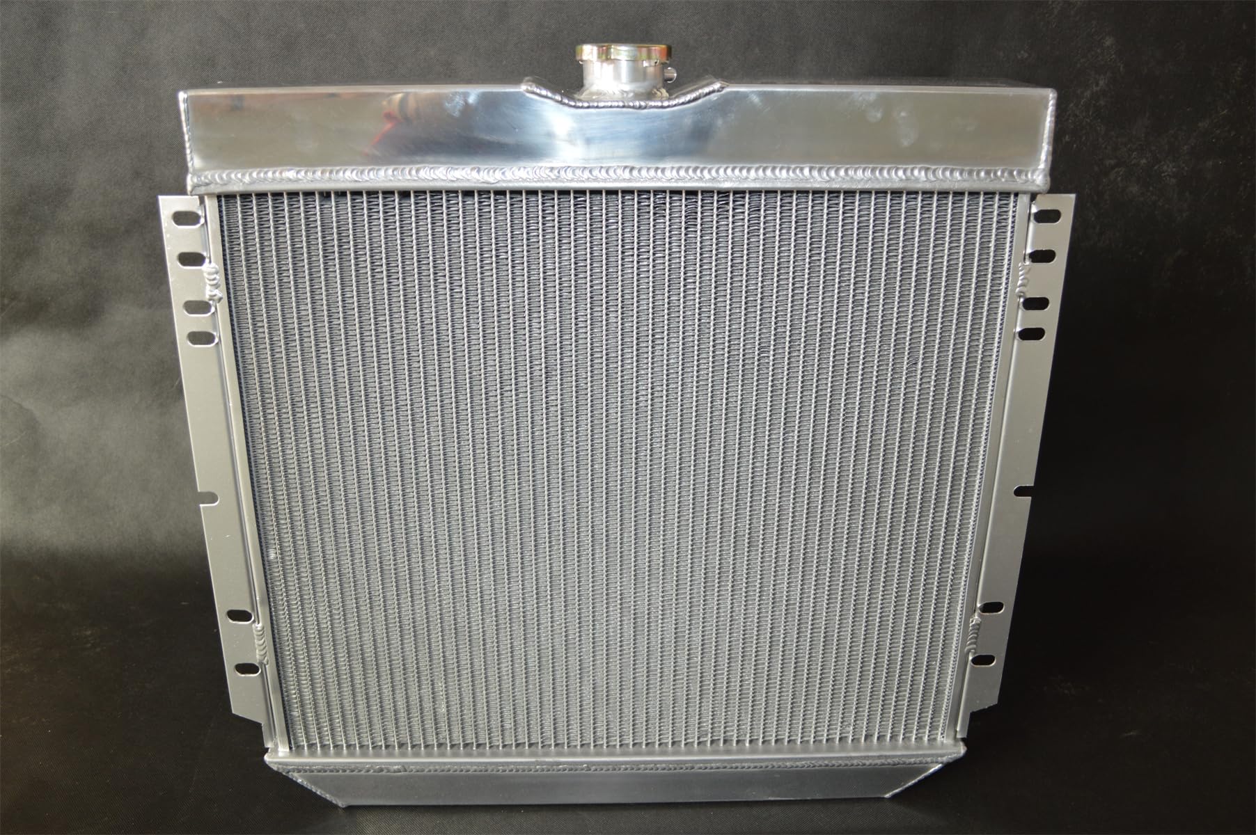 Radiatore in alluminio + ventola per F-ord Mu-stang/Ranchero/Torino/Mer-cury Cougar XR7/Comet 4.7L/5.0L V8 Fairlane/Maverick 1967-1970