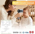 IMGadgets Digital Infrared Forehead Thermometer - Non-Contact Digital Infrared Thermometer for Adults & Kids, 1s Instant Reading Baby Thermometer with Silent & Object Mode, Health Canada MDL Approved
