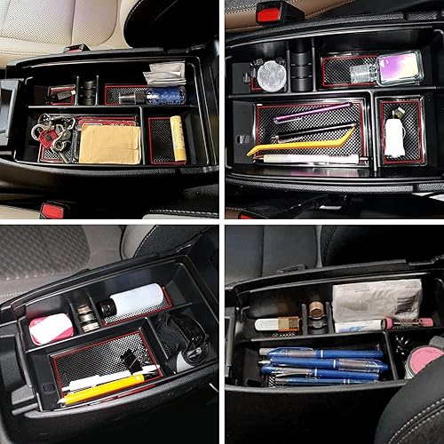 Miniatura 13 de JOJOMARK Compatible con Ford Escape 2020 2021 2022 2023 2024 2025, Bronco Sport 2021-2023 2024 2025 Accesorios Organizador de bandeja de consola