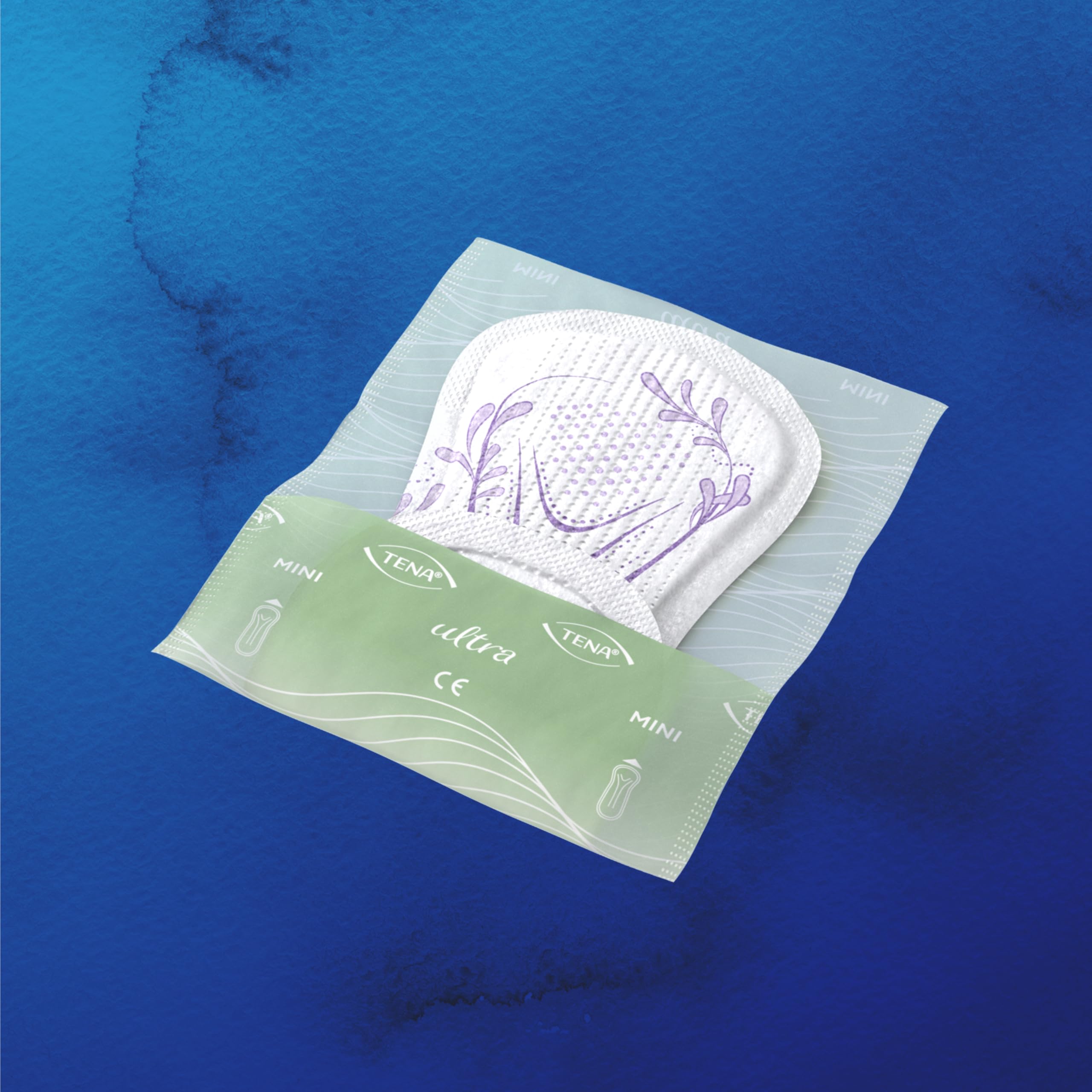 TENA Discreet Mini Serviettes Incontinence Femme Post-Accouchement 120 Pièces