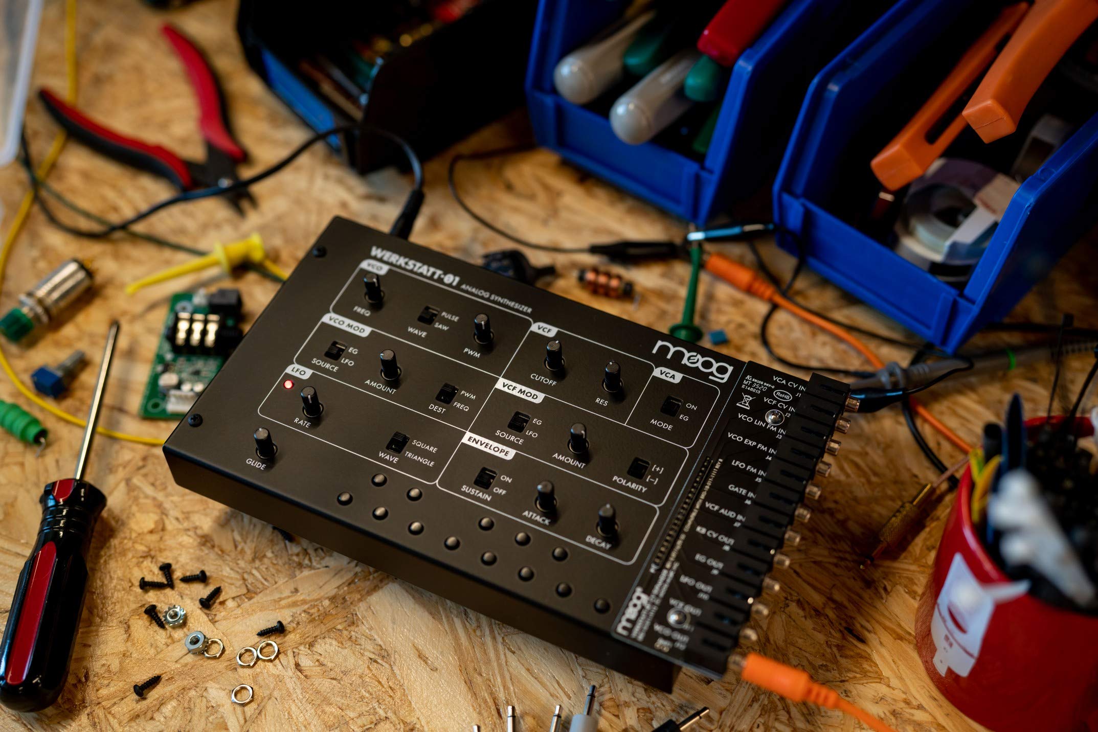 F*s様 拡張ボードMoog Werkstatt-01 CV Expanderの F*s様 拡張ボードMoog Werkstatt-01 CV Expanderの