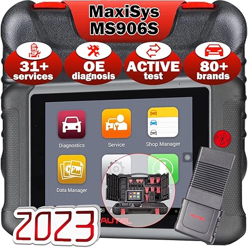 Autel MS906S MaxiSYS MS906 MS906BT inalámbrico para vehículo OBD2 lector de código herramienta de diagnóstico automático prueba activa de