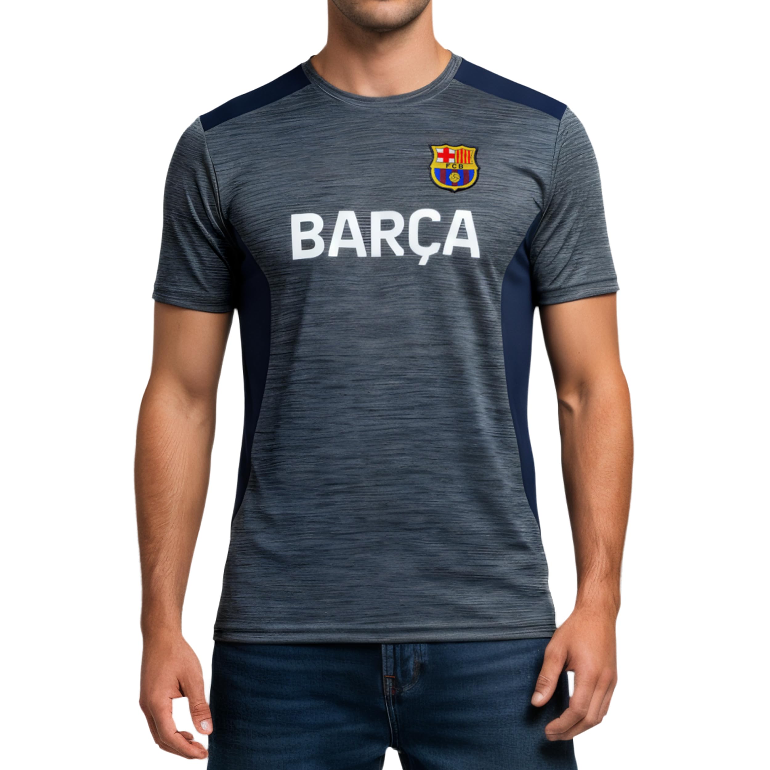 Icon Sports Officially Licensed FC Barcelona Game Day Shirt - Unisex Adult