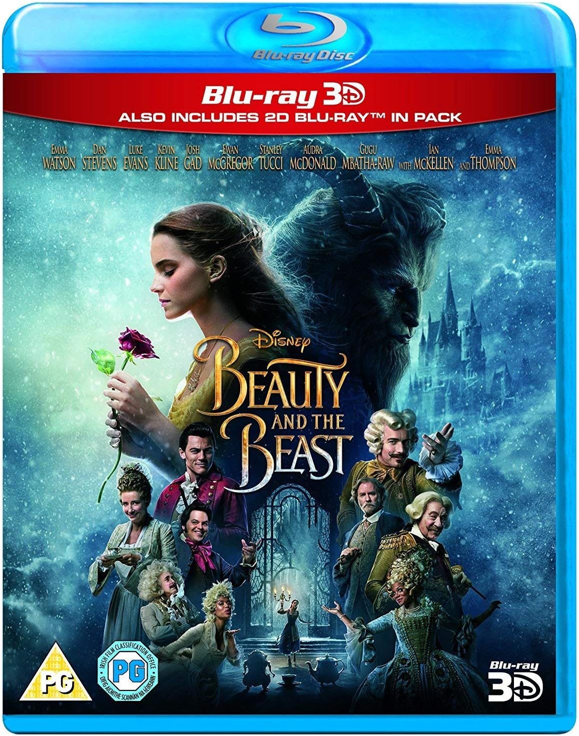 Beauty and The Beast [Blu-ray 3D + 2D] [Region Free]
