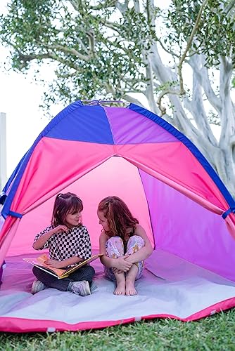 Miniatura 7 de Pacific Play Tents 20433 Hide Me Berry Cute Tent + Tunnel Combo 58" x 58" x 46"