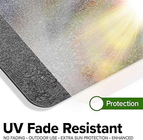 Miniatura 432 de My Sign Center - Letrero personalizado, 11 colores de fuente, 13 estilos de fuente, 4 opciones de agujero, 22 tamaños, 8 x 32 pulgadas, sin óxido,