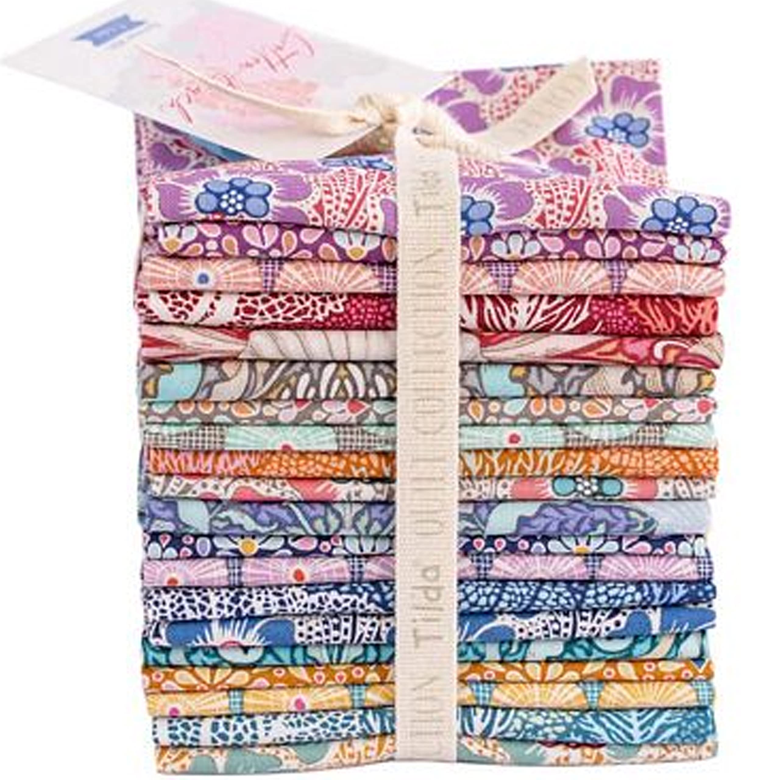 Cotton Beach 20 Fat Eighth Bundle by Tone Finnanger for Tilda Fabrics TIL300110