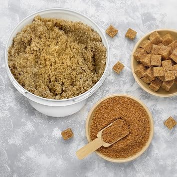 The Midwest Sea Salt Company - Exfoliating Brown Sugar Scrub - 128oz - Chamomile - Exfoliating Body Scrub