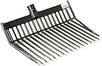 Little Giant® DuraFork Pitch Fork Replacement Head | Durable Polycarbonate Stable Fork Head with Angled Tines | Manure Fork | Green
