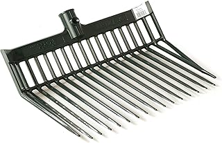 Little Giant® DuraFork Pitch Fork Replacement Head | Durable Polycarbonate Stable Fork Head with Angled Tines | Manure For