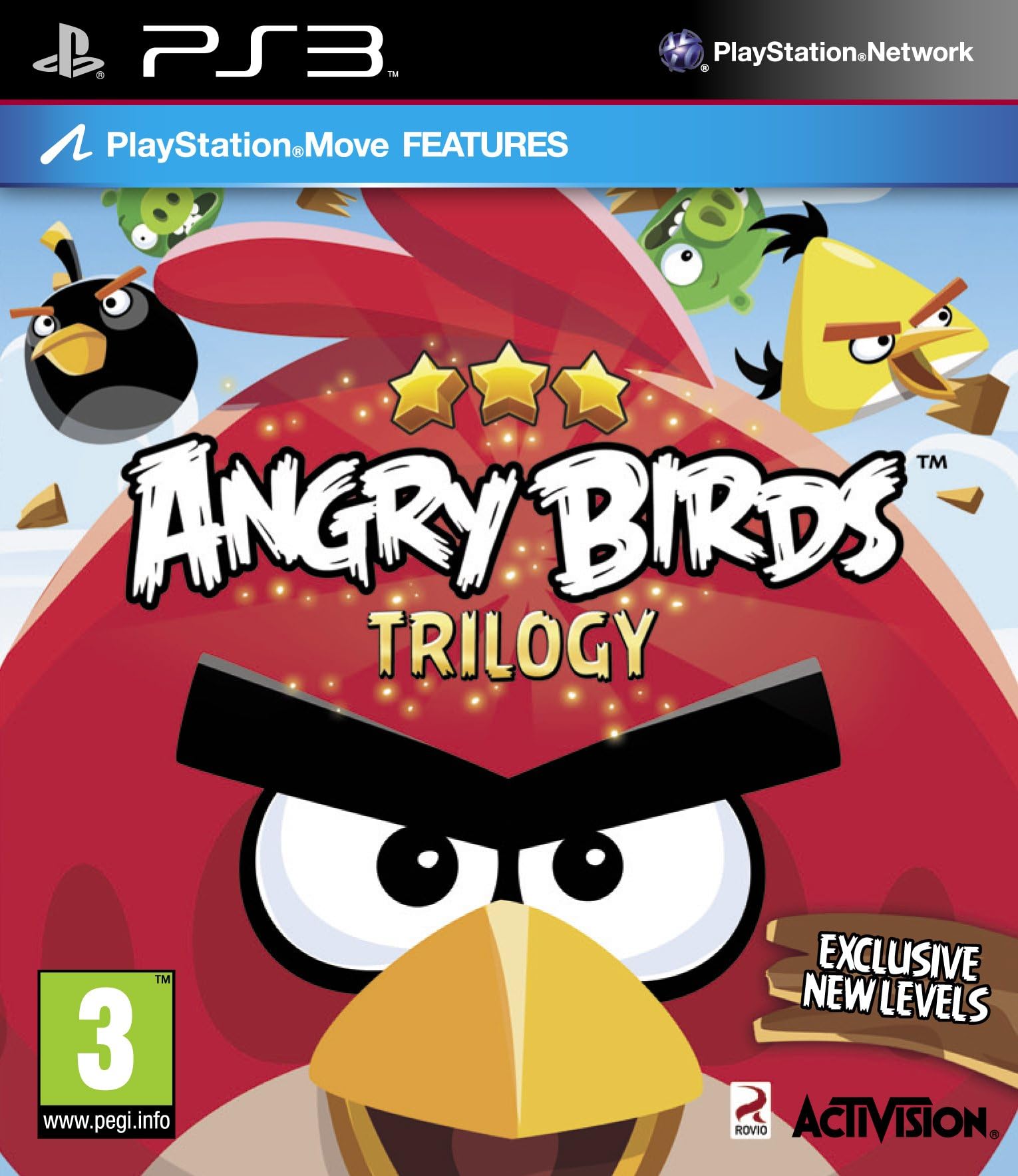 ANGRY BIRDS TRILOGY PS3 EN PEGI 3