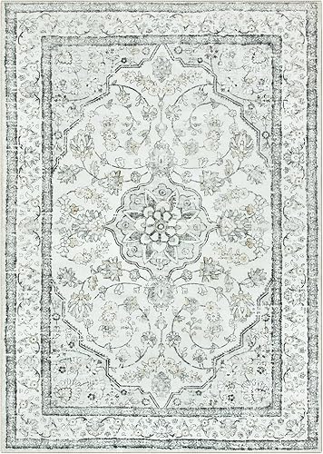 Miniatura 52 de Lahome Alfombras orientales lavables de 3 x 5 pies, antideslizantes, ultrafinas, suaves, de estilo bohemio para dormitorio, alfombra tradicional