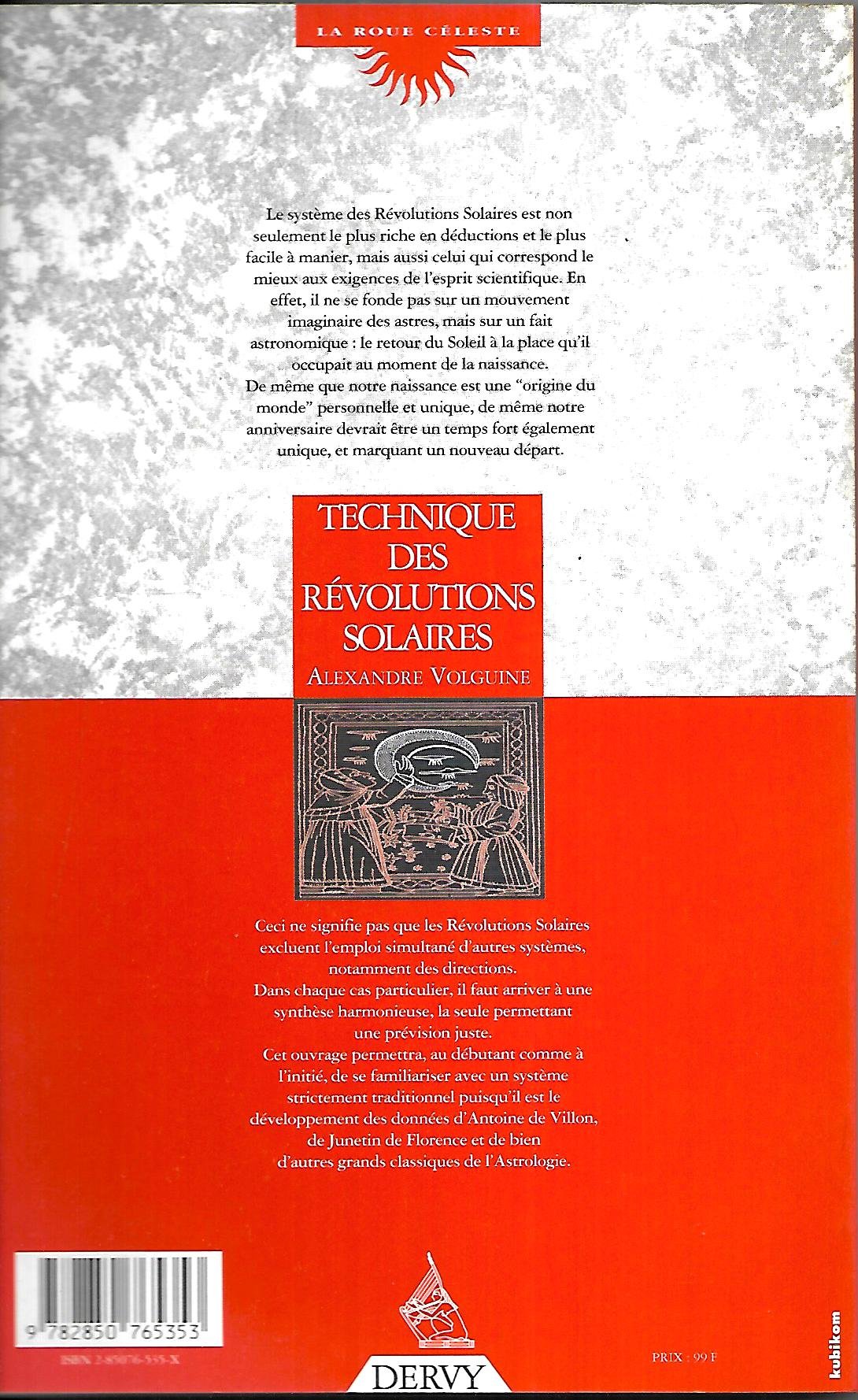 La Technique Des Révolutions Solaires