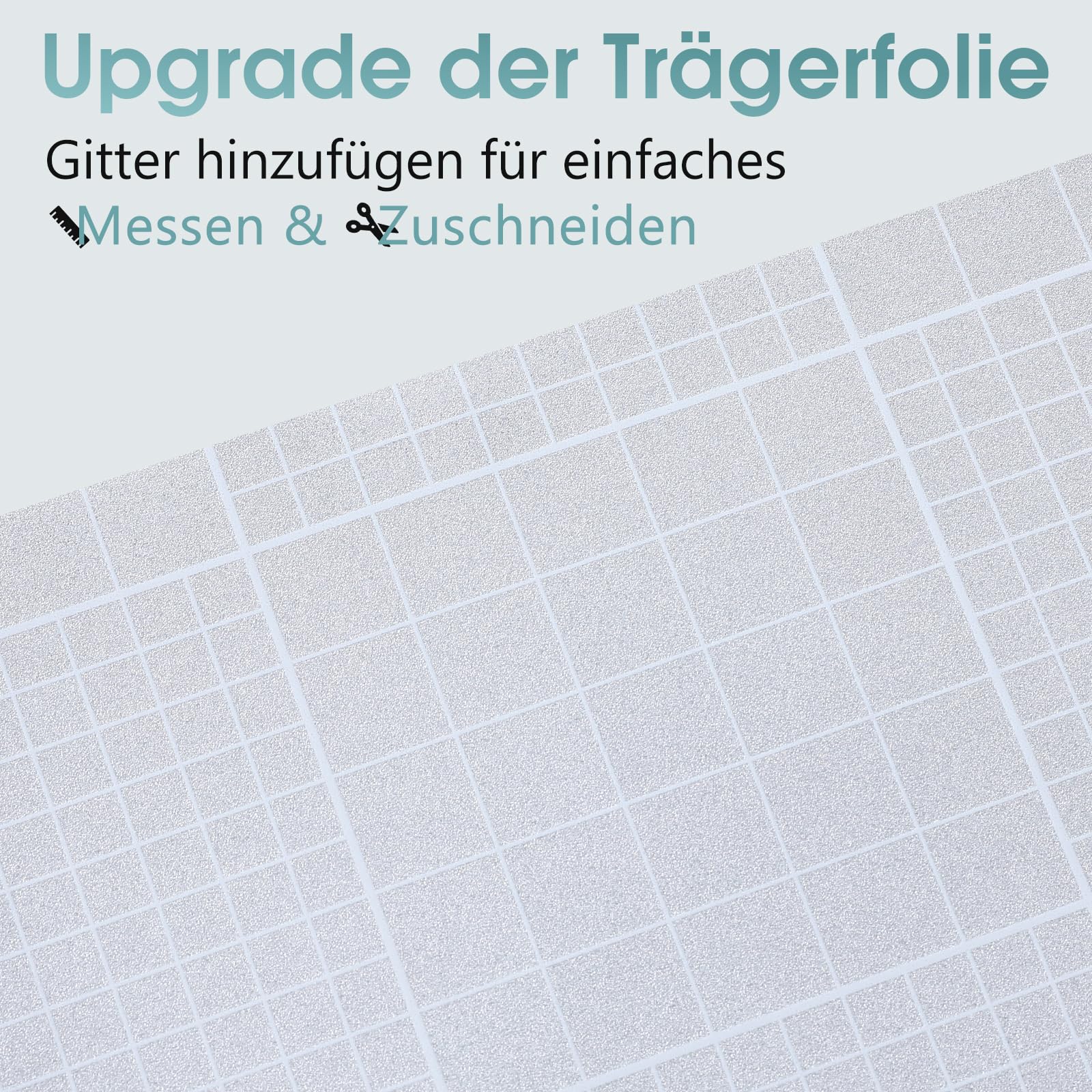 DOWELL Film Brise-Vue Pour Fenêtre - 60 X 200 Cm - Autocollant Opaque - Verre Dépoli - Protection Contre Les Regards Indiscrets - Pour Salle De Bain, Cabine De Douche