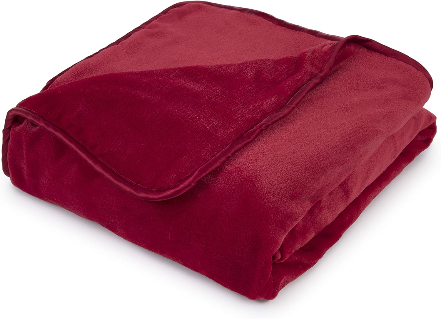 Vellux The Heavy Weight 20 Pound Weighted Red Throw Home