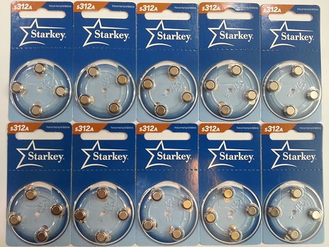 Starkey Authentic Premium Zinc Air Hearing Aid Batteries
