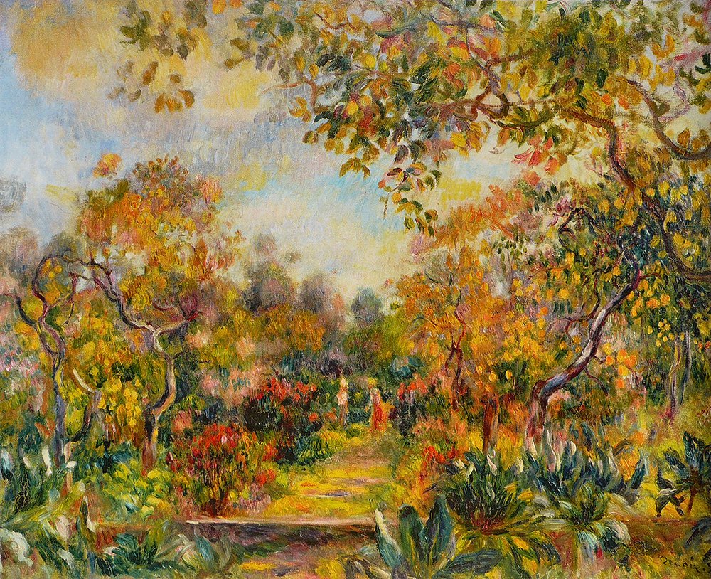 Tableau Renoir Paysage de Beaulieu pour sublimer votre décoration murale