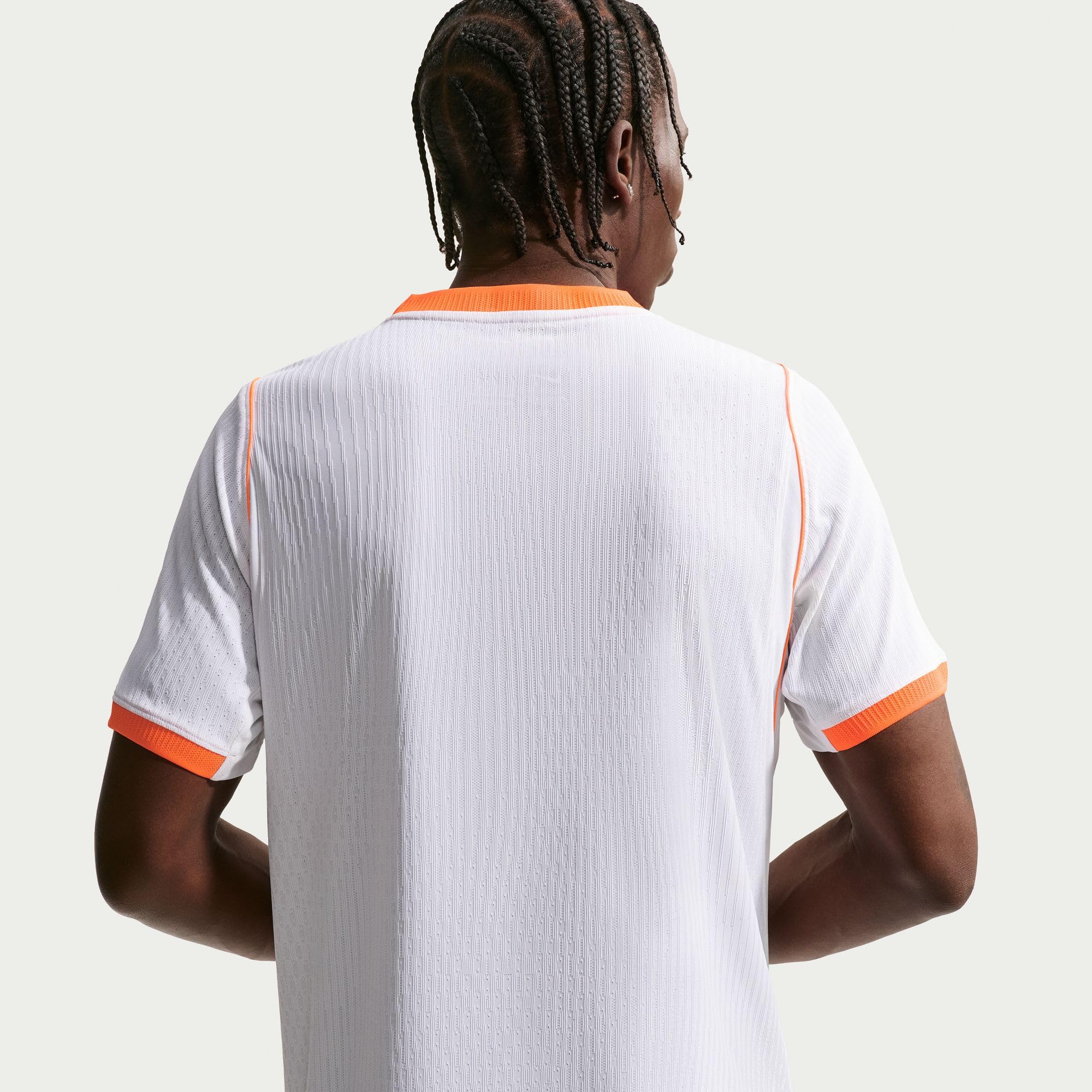 Holandia 2026 Nike Aero-Fit Authentic koszulka piłkarska dla mężczyzn, biały/Hyper Crimson/Black, IB5220-100, M