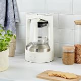 Krups KM4682 coffee maker - coffee makers (freestanding, Drip coffee maker, Mocha, White, Stainless steel, Jug) - 2