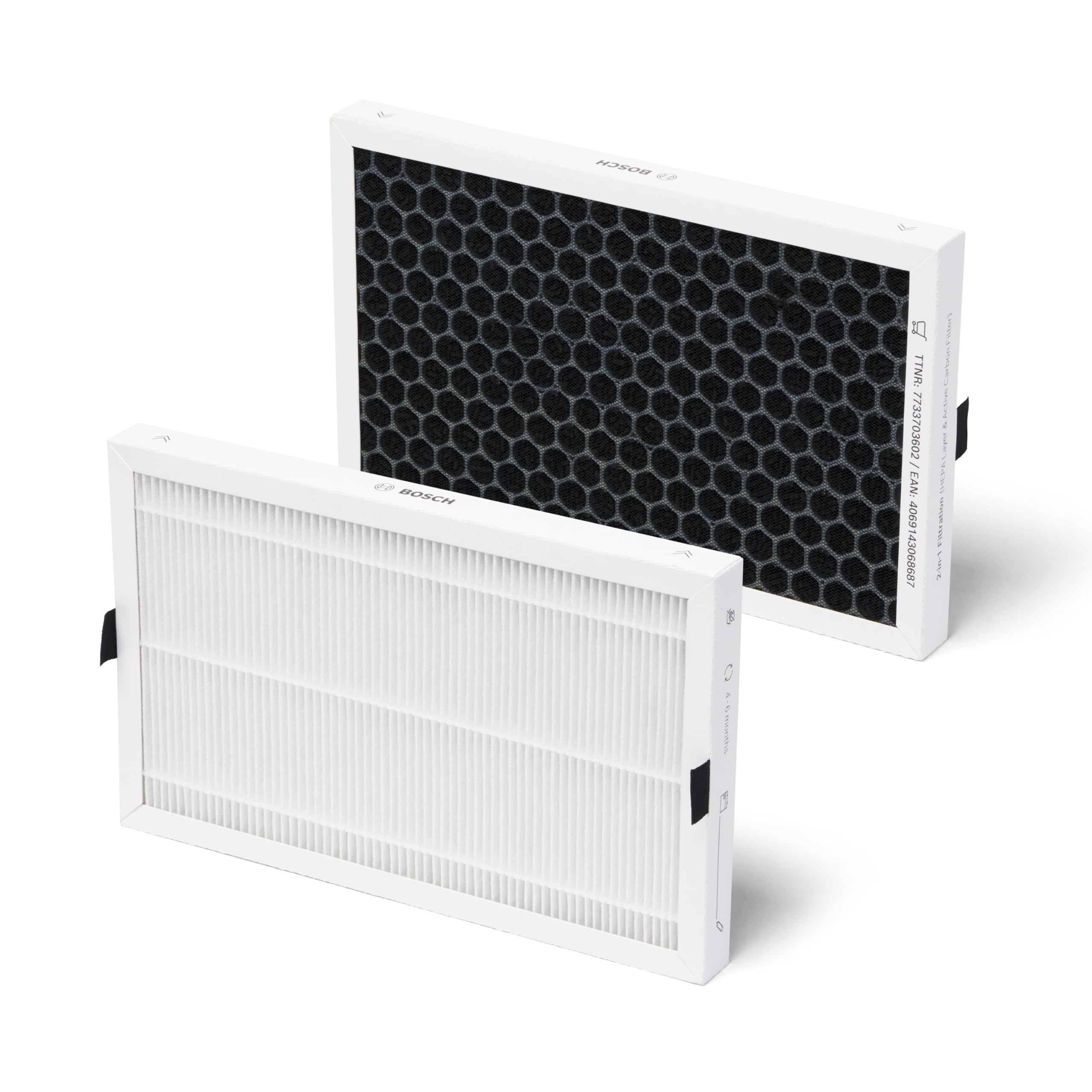 Bosch 2-Pack Replacement Filter for Dry Dehumidifiers - High-Efficiency, Easy-to-Install & Long-Lasting 2-in-1 Air Purification