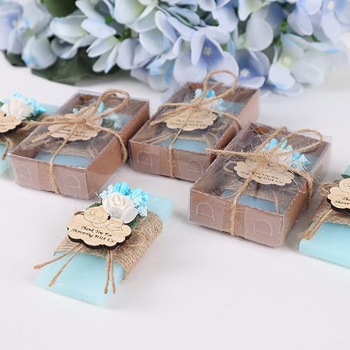 Miniatura 6 de Set of 10 Handmade Scented Soap Baby Shower Favors for Boys Vegan Soap Baby Shower Favors for Guests Baby Shower Party Favor for Boy Baby Shower
