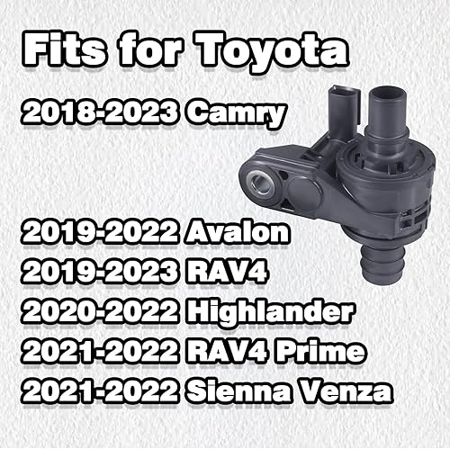 Miniatura 2 de Control de agua refrigerante Va-lve se adapta a Toyota Avalon Camry 2018-2023 Lexus ES300h ES350 2019-2022 Reemplaza 16671-25010