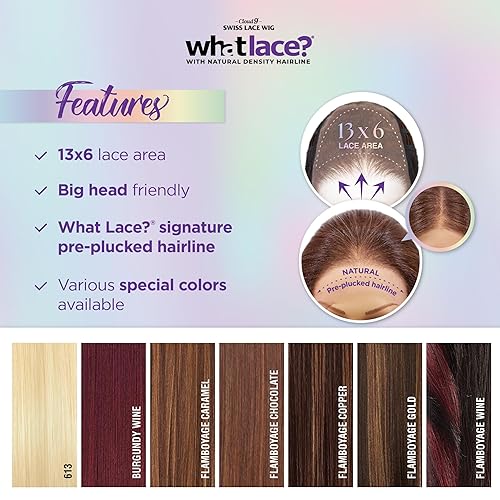 Miniatura 7 de Sensationnel 100% Premium Fiber Cloud9 QUÉ encaje Peluca de encaje suizo de 13 "X6" - SOLANA