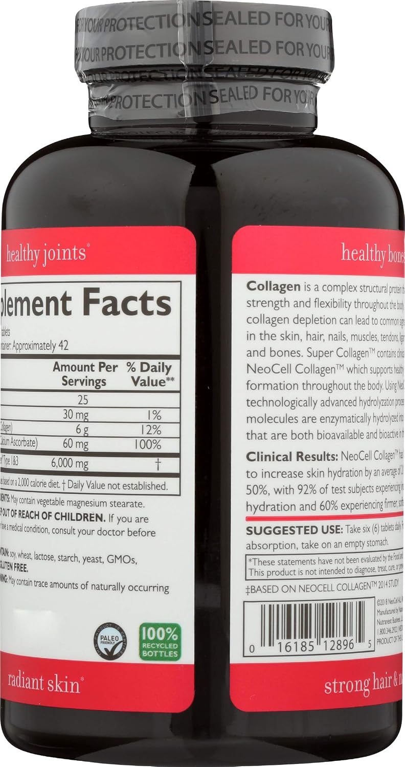 Neocell, Collagen Super Plus C, 250 Tablet ( 3 Pack )