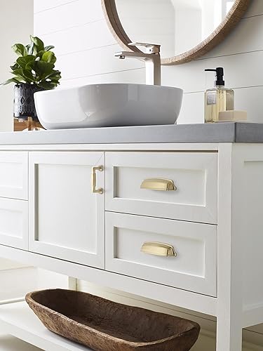 Miniatura 10 de Amerock  Mango de gabinete  Negro mate  3 pulgadas (2.992 in) de centro a centro  Estatura  Paquete de 2 unidades  Jaladera de cajón  Asa de cajón