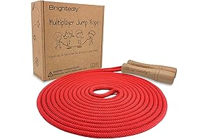 16 FT Long Jump Rope, Outdoor Fun for Kids and Multiplayer Play