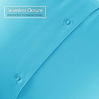 Vista 4 de Nestl Juego de 2 fundas decorativas de almohada suaves - Fundas de almohada de microfibra de doble cepillado - Fundas de almohada de cama premium