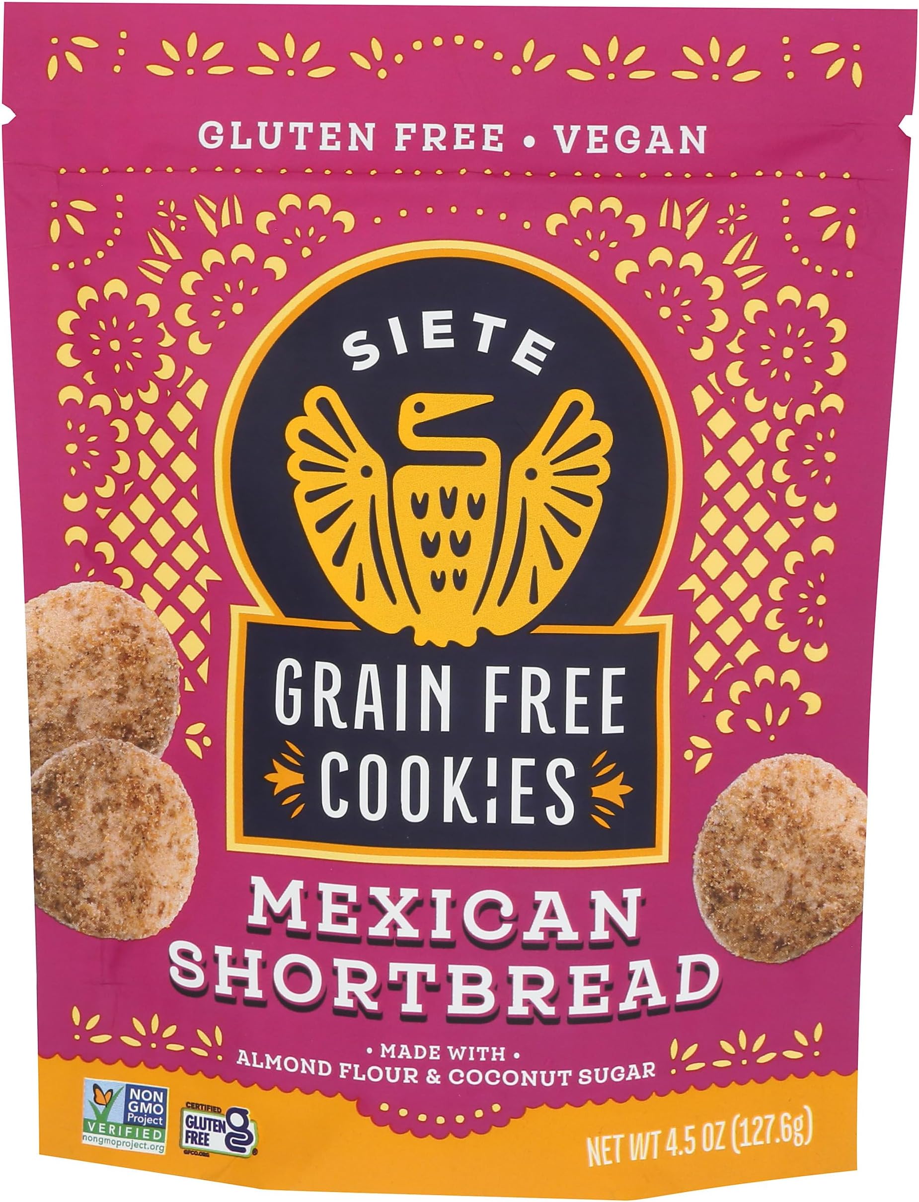 Siete Grain Free Mexican Shortbread Cookies